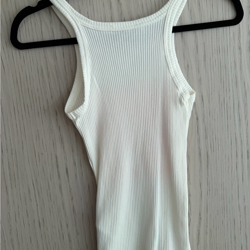 Dior White Ribbed Fabric - Picture 2 of 4
